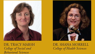 Dr. Tracy Marshall and Dr. Shana Morrell