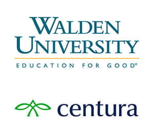 Walden University and Centura logos