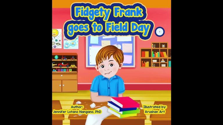 Fidgety Frank goes to Field Day book cover