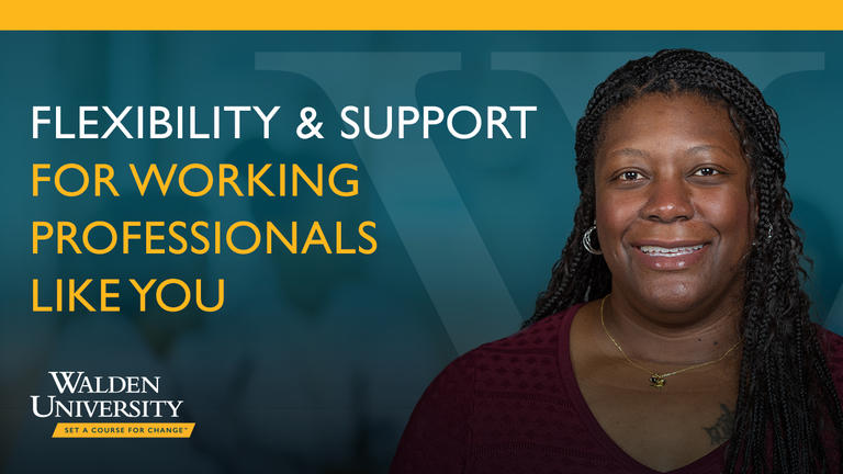 Flexibility & Support for Working Professionals Like You