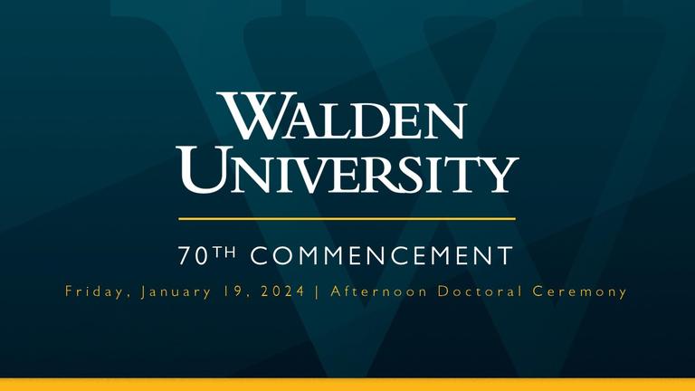 Winter 2024 Friday Afternoon Doctoral Commencement Ceremony