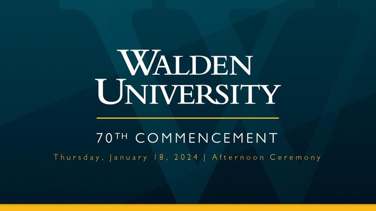 Winter 2024 Thursday Afternoon Commencement Ceremony